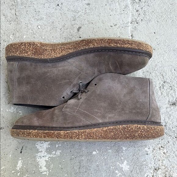 Birkenstock Milton, gray suede shoes/boots main image 7
